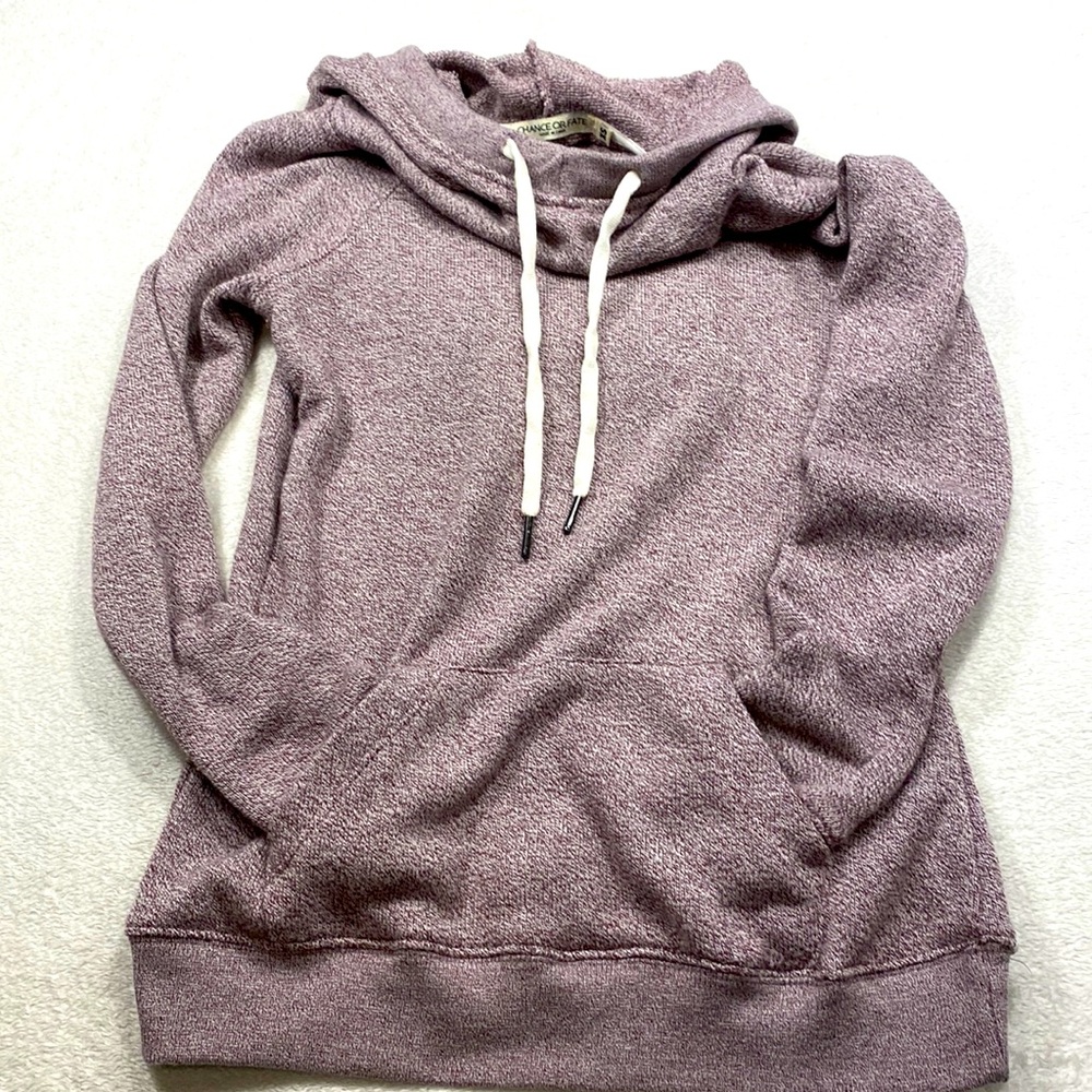 Cowl Neck Hooded Sweater